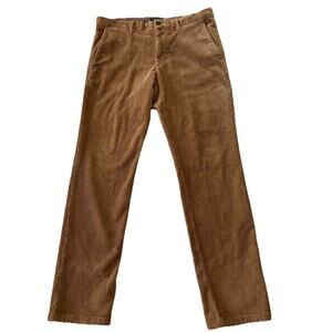 Tommy Hilfiger Straight Fit Corduroy Chino Brown men 34x32